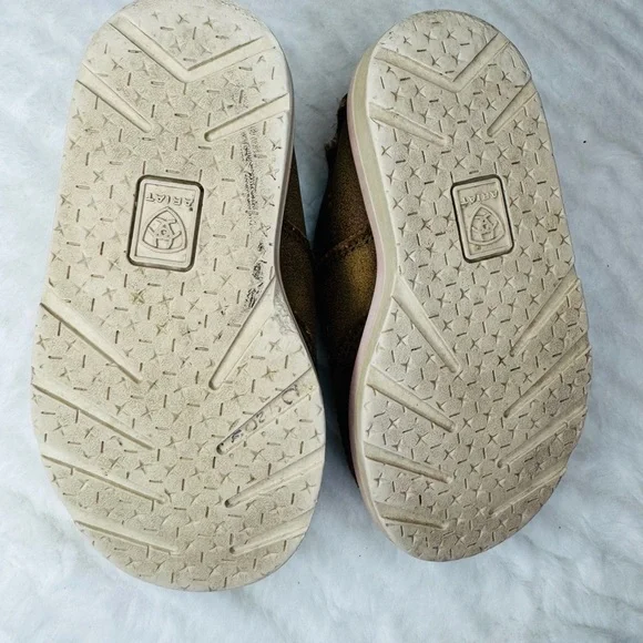 Ariat Brown and Multicolor Kids Slip-On Shoes - Picture 3 of 7
